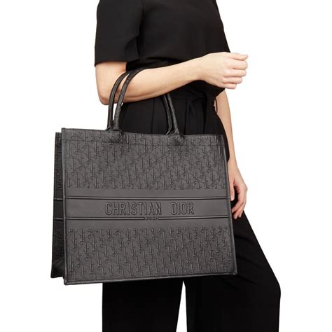 dior book tote oblique black|dior carryall tote.